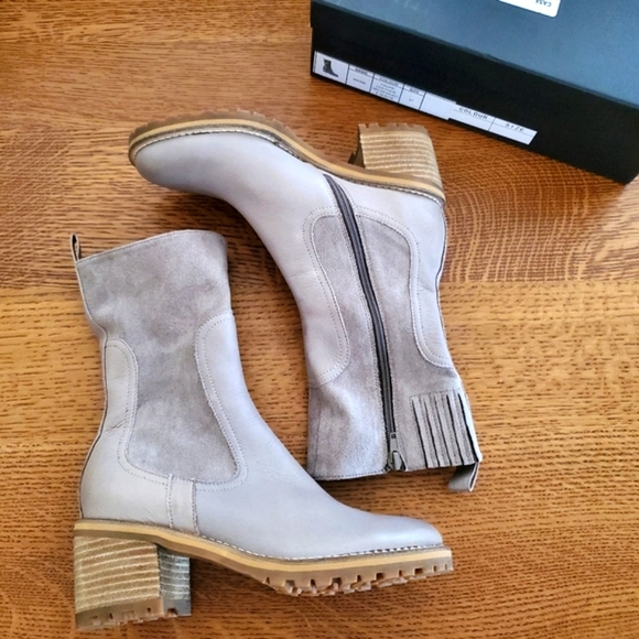 Silent D Brink Heeled Boots - taupe - Picture 3 of 10